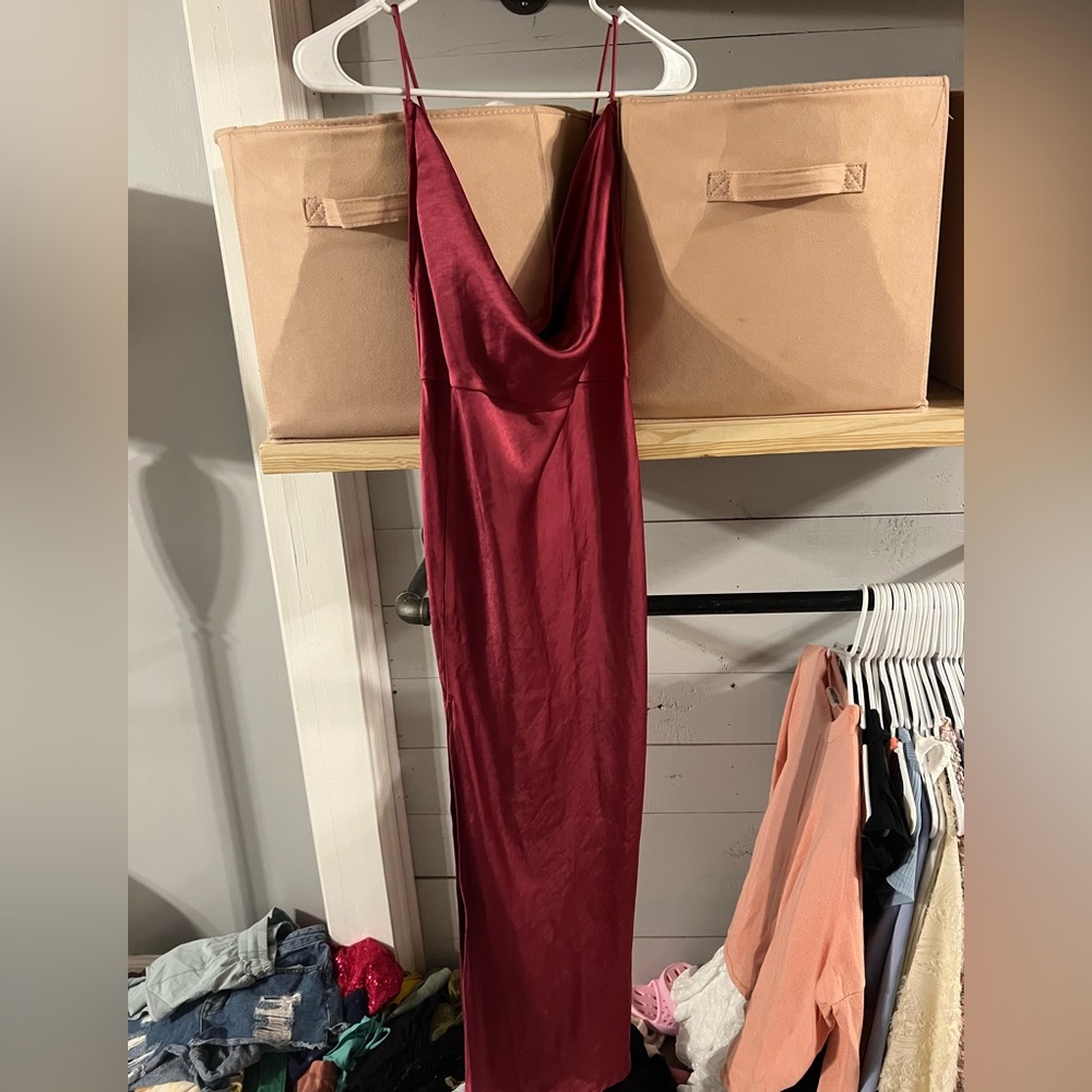 pink zara cocktail dress